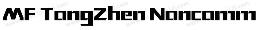 MF TongZhen Noncommercial Regular字体转换
